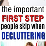 do this first with decluttering