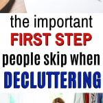 before you start decluttering