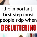 before you start decluttering