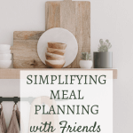 simplifying meal planning