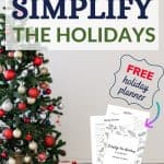 simplify the holidays