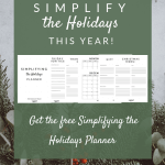 simplify the holidays