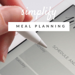 simplify meal planning