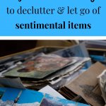 how to decide what sentimental items to keep