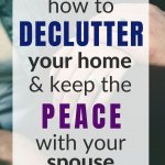 keep your decluttering to yourself