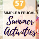 simple and frugal summer activities for kids
