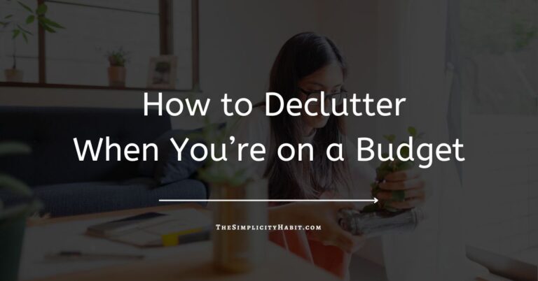 What Frugal Decluttering Is and How It’s Different
