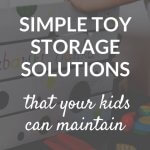 simple toy storage