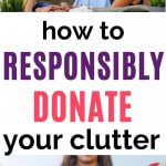 responsibly donate your clutter