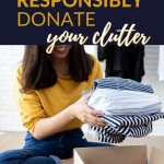 responsibly donate your clutter