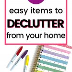 easy items to declutter