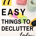 easy things to declutter