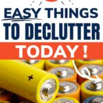 easy things to declutter