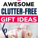 clutter-free gifts