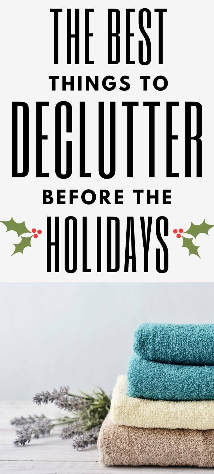 The 7 Best Things to Declutter Before the Holidays - The Simplicity Habit