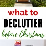 declutter before the holidays