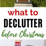 declutter before the holidays