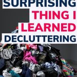 decluttering makes you more grateful