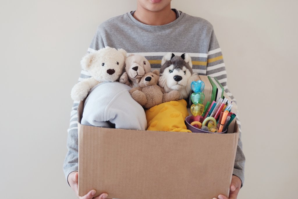 donations box of toys