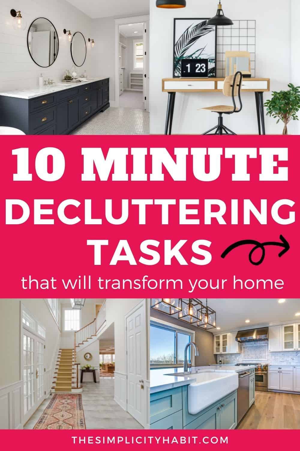 Easy 10-Minute Decluttering Tasks That Will Have Big Results - The