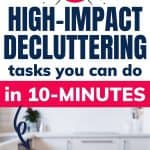 easy areas to declutter