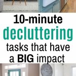 easy 10-minute decluttering tasks