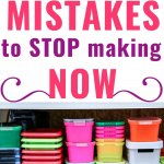 decluttering mistakes