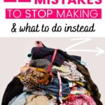 decluttering mistakes