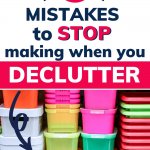 decluttering mistakes