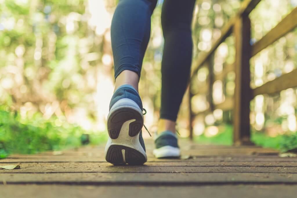 woman walking