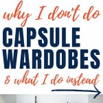 simple alternative to a capsule wardrobe