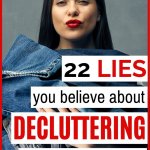 decluttering lies