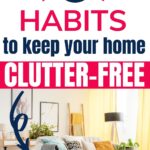 decluttering habits