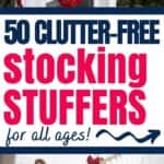 Clutter-free stocking stuffers