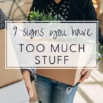 signs too much stuff