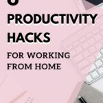 productivity tips working from home