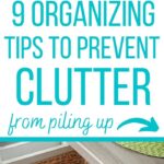 organizing prevent clutter