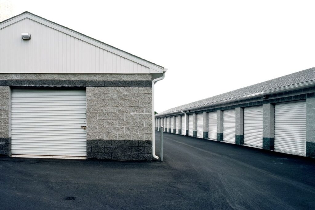 how to clean out a storage unit