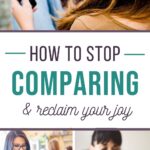 comparison is the thief of joy