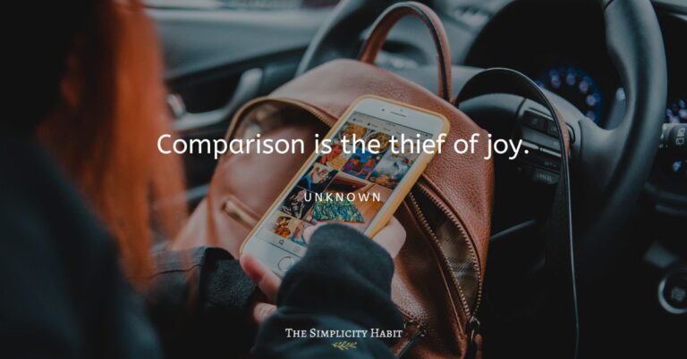 Comparison: The Thief of Joy