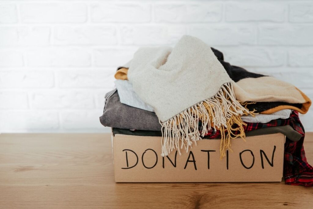 clothing donations