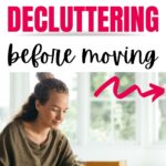 decluttering before a move