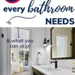 The Master List of Bathroom Essentials: What to Buy and What to Skip - The  Simplicity Habit