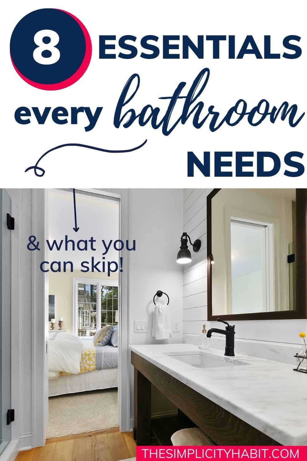 The Master List of Bathroom Essentials: What to Buy and What to Skip