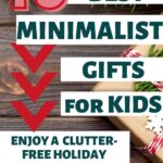 minimalist gifts for kids