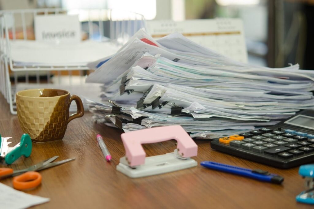 paper pile