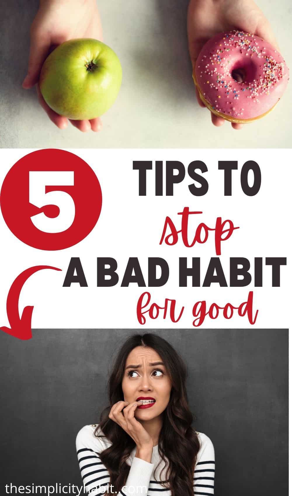 How to Quickly Quit a Bad Habit for Good - The Simplicity Habit
