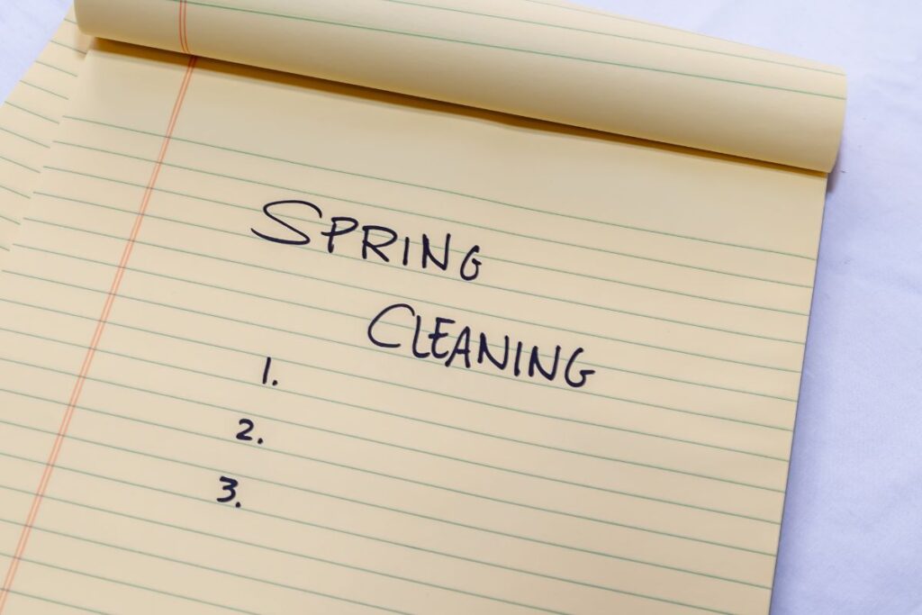 get family involved in spring cleaning