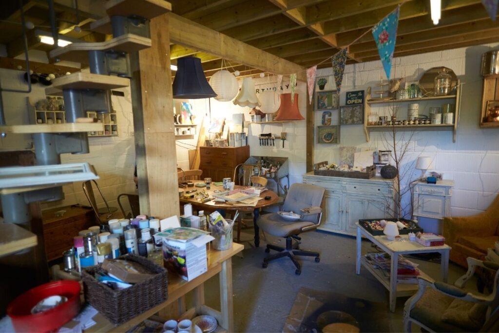 declutter craft room