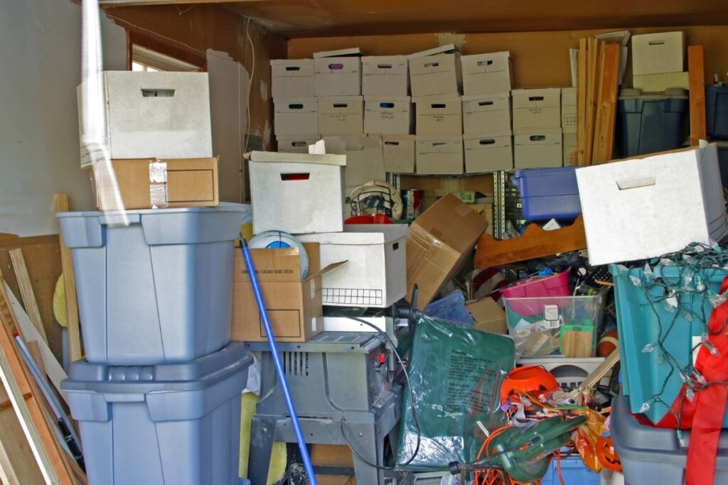 how to clean out a room full of junk